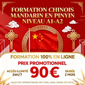 CHINOIS MANDARIN EN PINYIN NIVEAU A1-A2