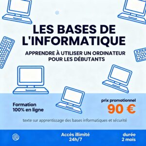 LES BASES DE L'INFORMATIQUE
